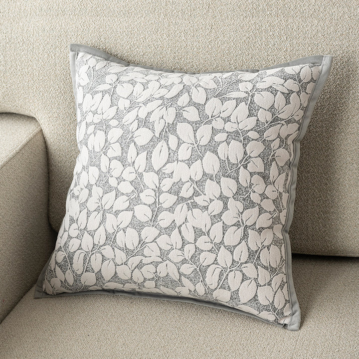 Floral Embossed Decorative Cushion