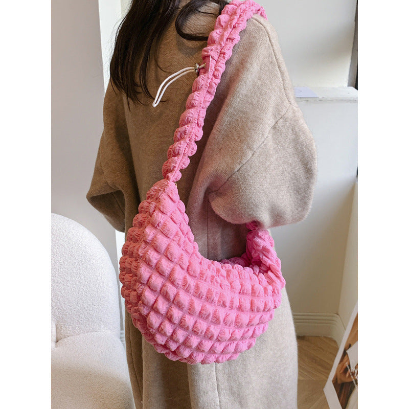 WoTextured Fabric Hobo Bag Stornfield