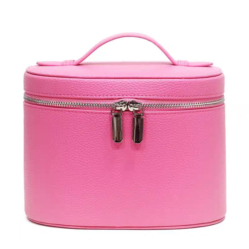 Cosmetic storage bag with elegant design and sturdy carrying handle Stornfield