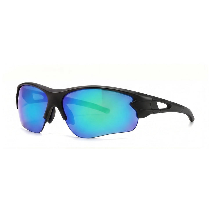 Unisex nan sporty performance-oriented sunglasses with polarized quick-change lens technology Stornfield