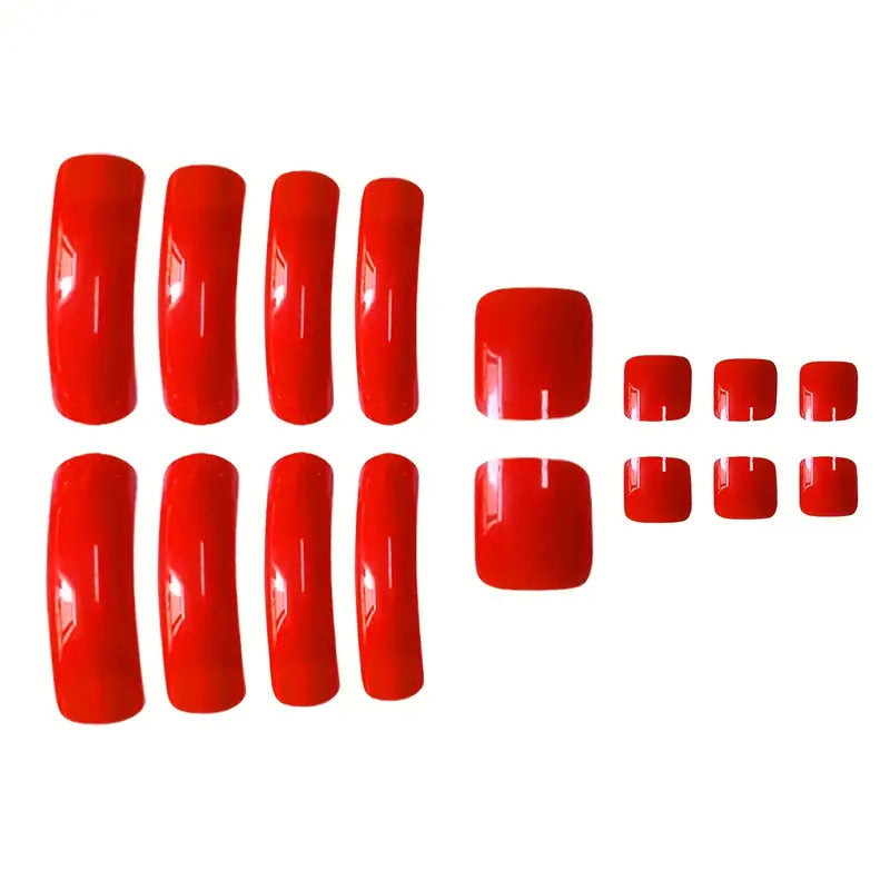 Premium Glossy Press-On Nail Set Stornfield