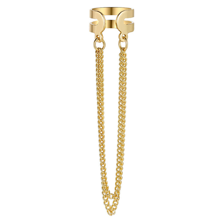 Fashionable chain ring with removable chains from Stornfield