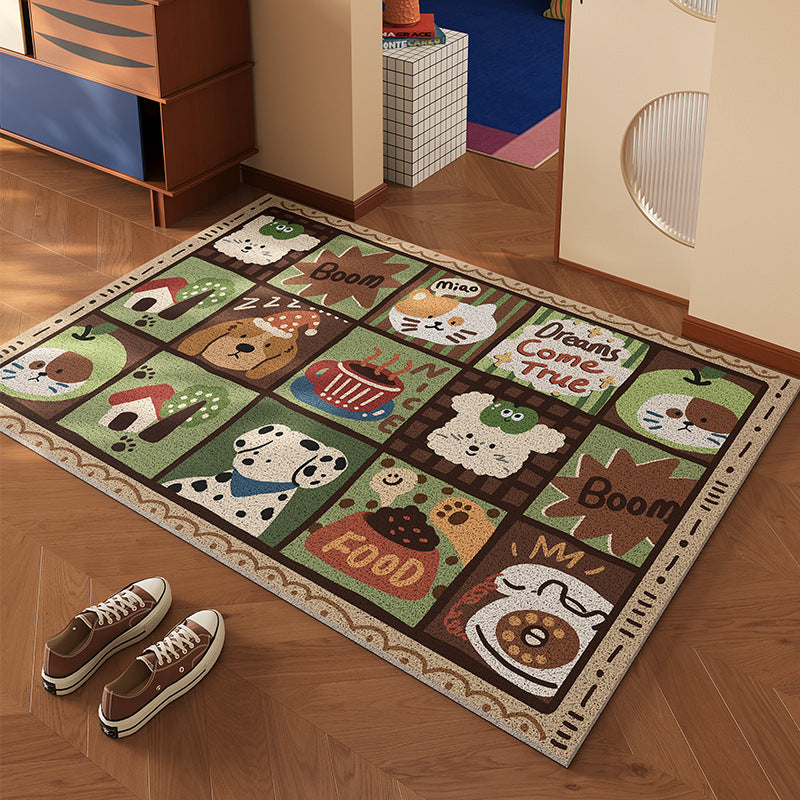Creative Pet-Themed Decorative Area Rug