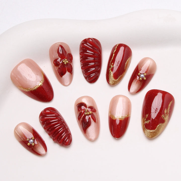 Elegant Press-On Nail Tips Stornfield