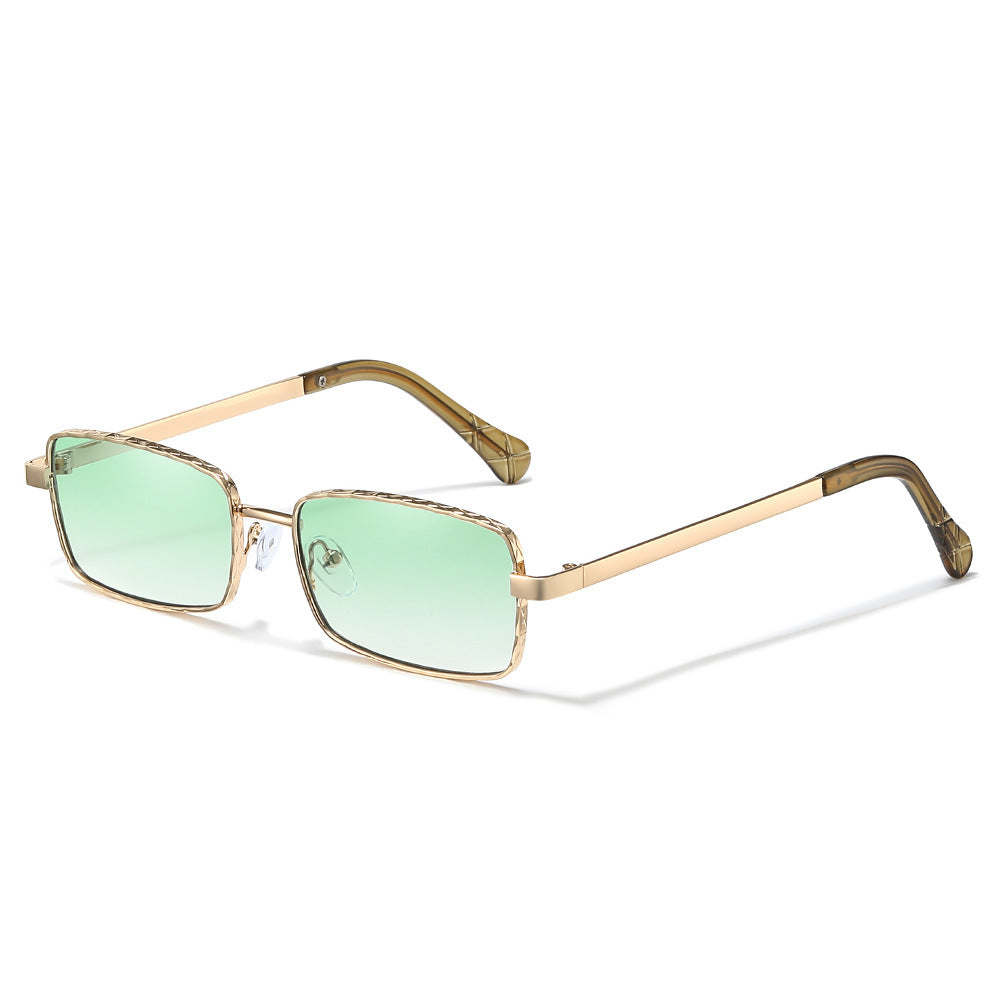 Sleek Minimalist Rectangular Sunglasses Stornfield