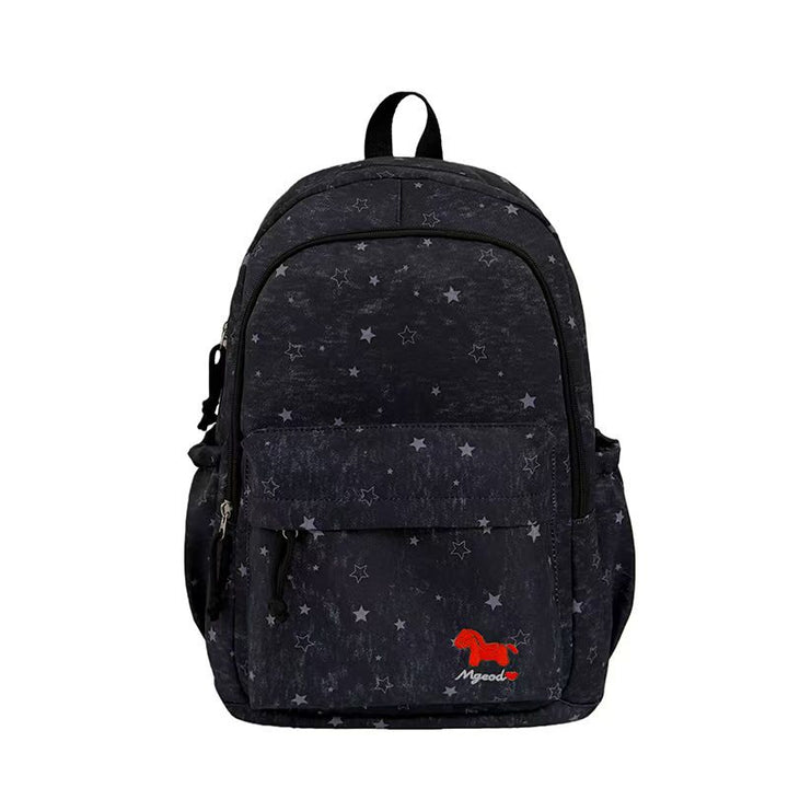 Star-Patterned Casual Backpack Stornfield