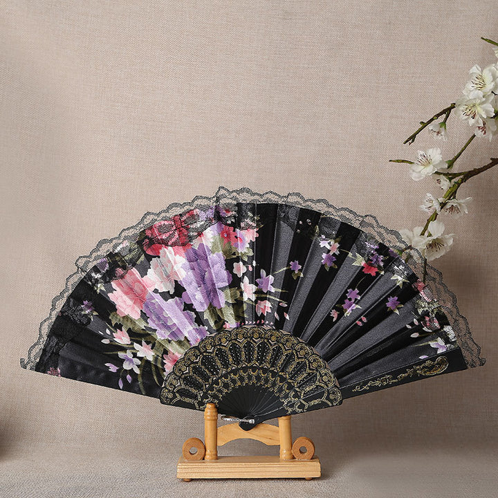 Women elegant handmade fan Stornfield