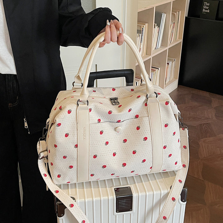 Stylish Quilted Weekend Duffle Bag Stornfield