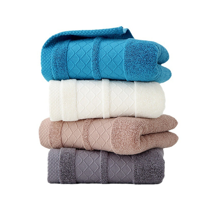 Elegant and Luxurious Terry Bath Towel with Fine Border Stornfield