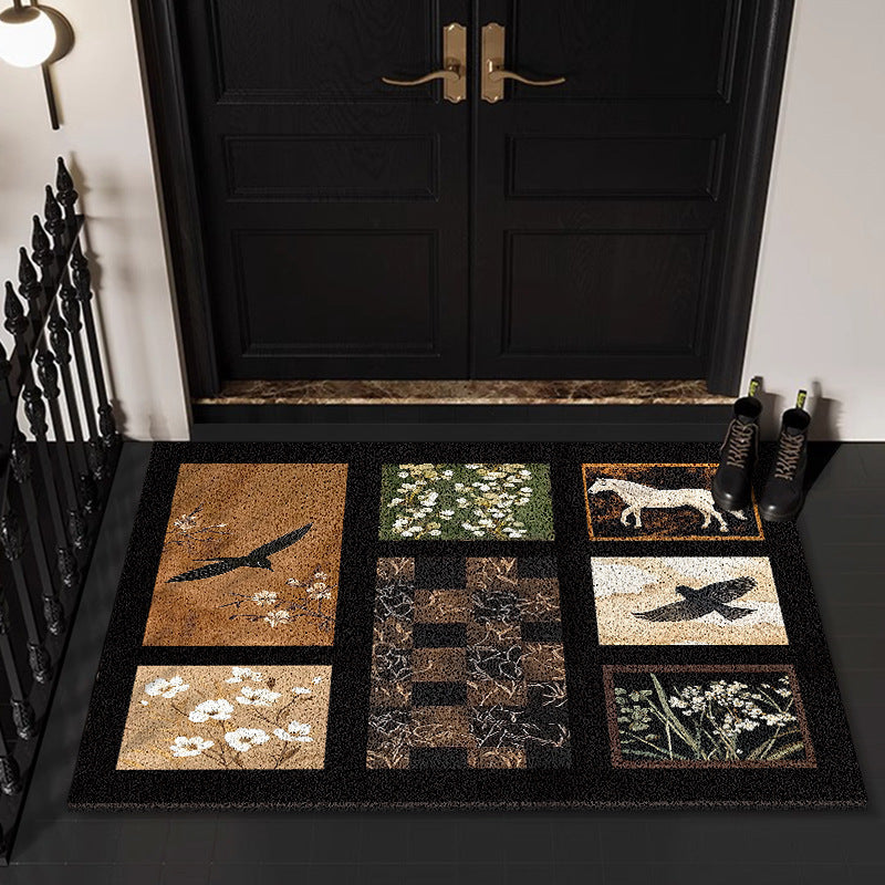 Nature-Inspired Artistic Welcome Mat