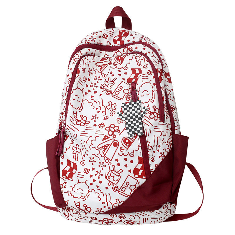 Fun Printed Graphic School Backpack Stornfield