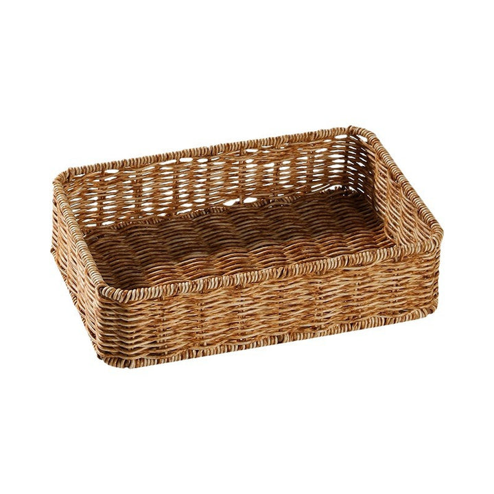 Unisex Rectangular Storage Basket made of hand-woven material Stornfield