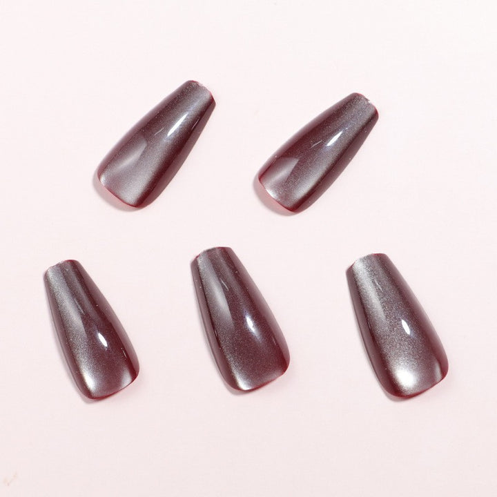 Short Almond Press-On Nail Set Stornfield