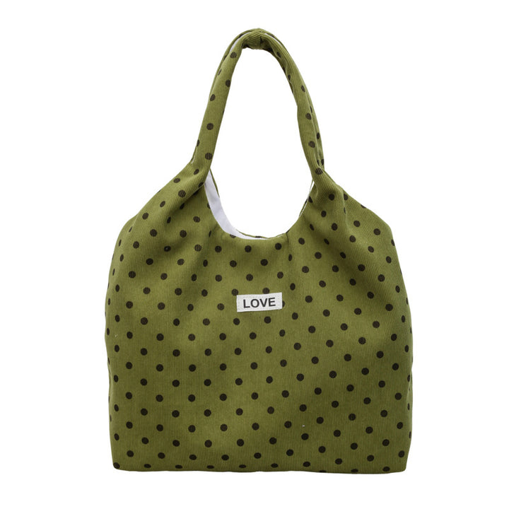 Casual Polka Dot Tote Bag Stornfield