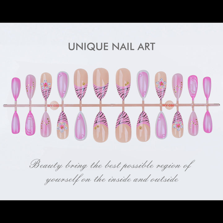 Artistic Press-On Nail Art Collection Stornfield