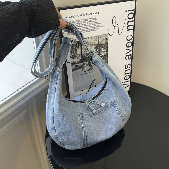 Chic Denim Shoulder Bag Stornfield