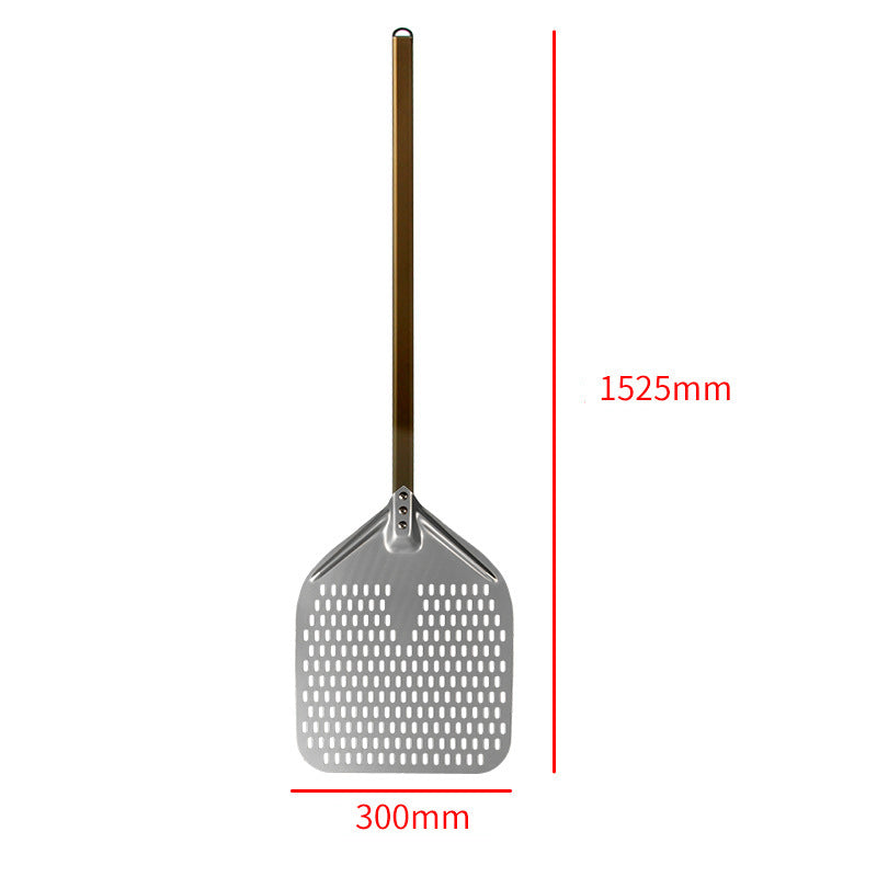 perforated aluminum pizza peel with extra-long ergonomic handle Stornfield