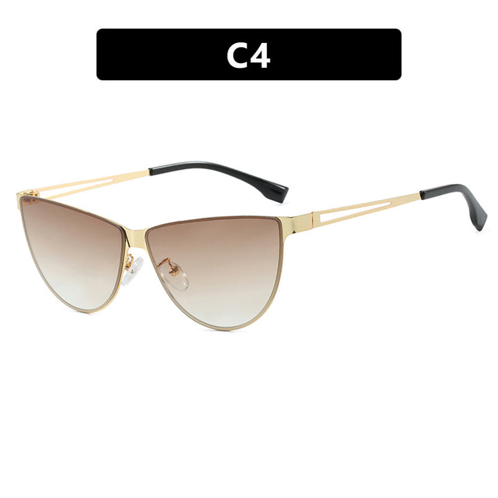 Women's Cat-Eye Sunglasses with Stylish Metal Frame and Protective UV Filter Stornfield
