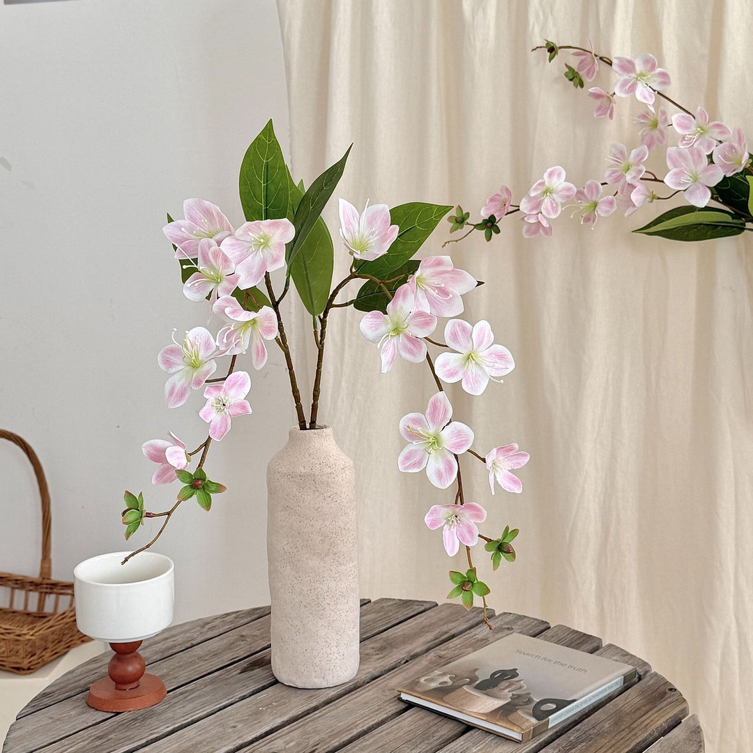 Artificial flower branch with elegant design