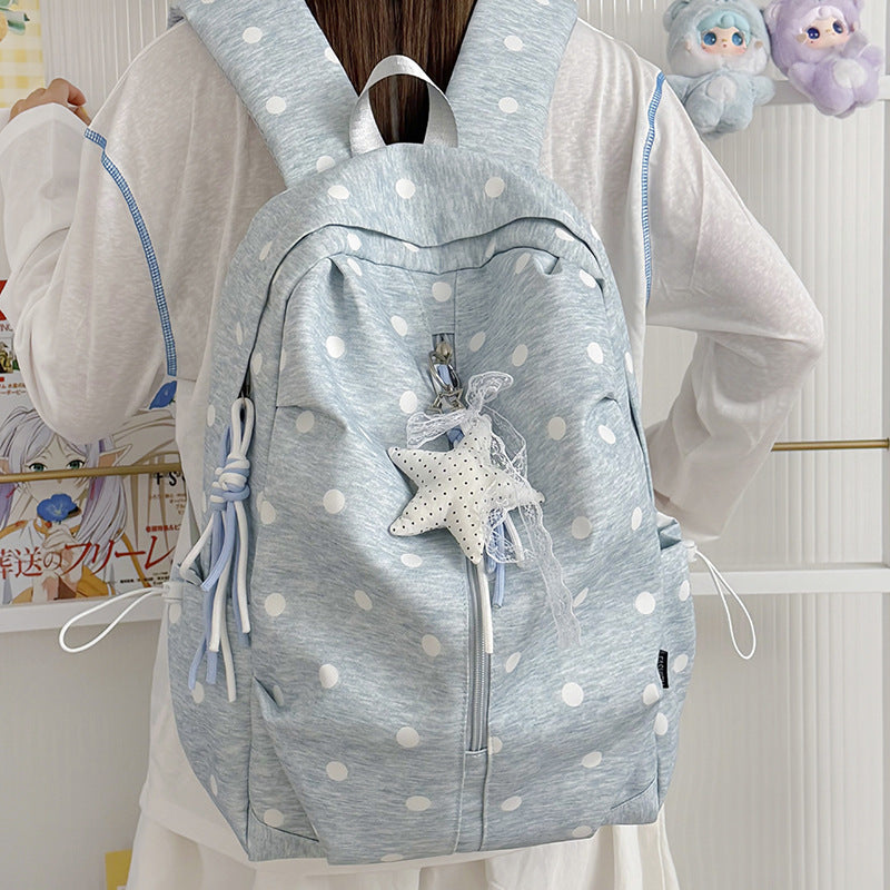 Polka Dot Patterned Casual Backpack Stornfield