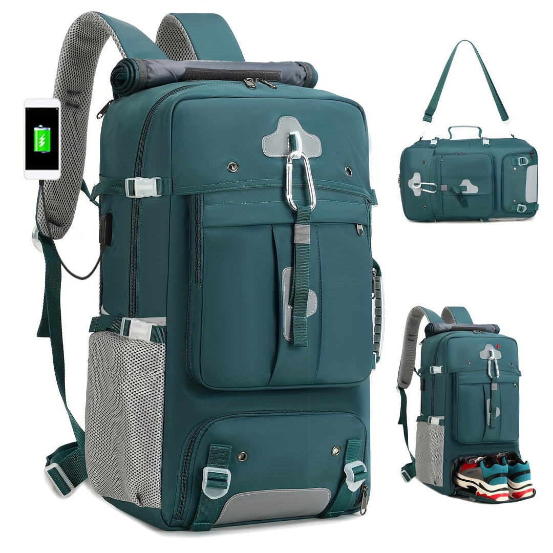 Unisex multifunctional backpack with integrated power bank function Stornfield