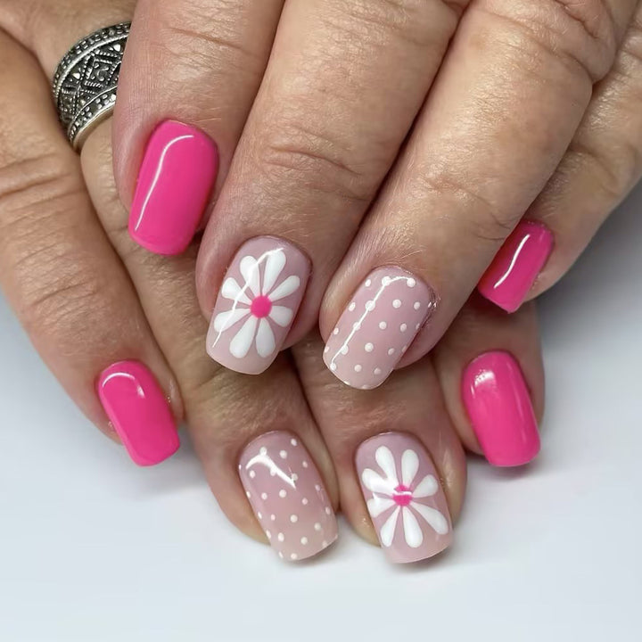 Floral Nail Art Design Stornfield