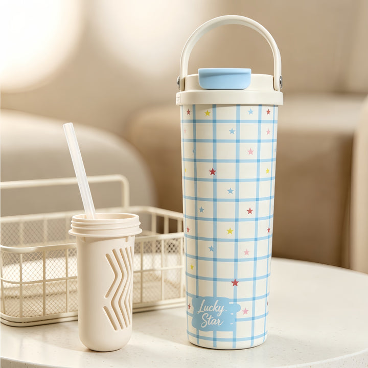 Women’s insulated bottle with high-quality floral design Stornfield