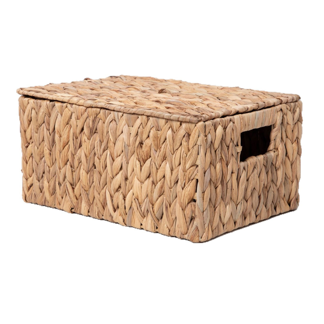 Handwoven Natural Storage Basket Stornfield