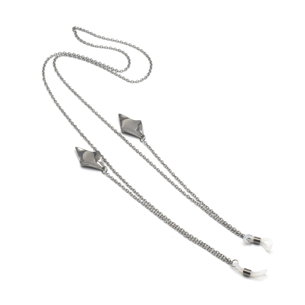 Contemporary Metallic Eyewear Chain Stornfield