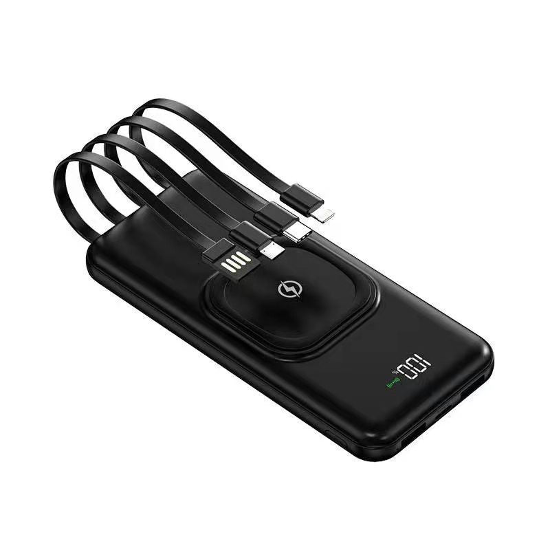Portable power bank with state-of-the-art digital charge level display Stornfield