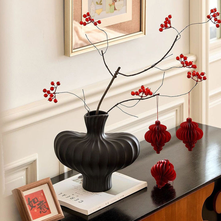 Sculptural Decorative Art Vase