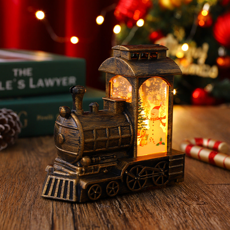 Nostalgic Christmas Train Lantern Stornfield