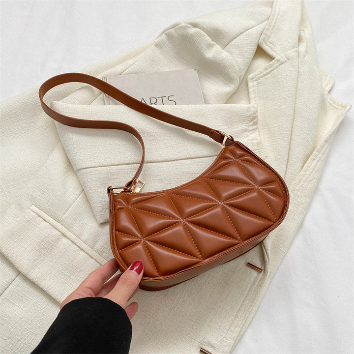 Puff Quilted Shoulder Handbag