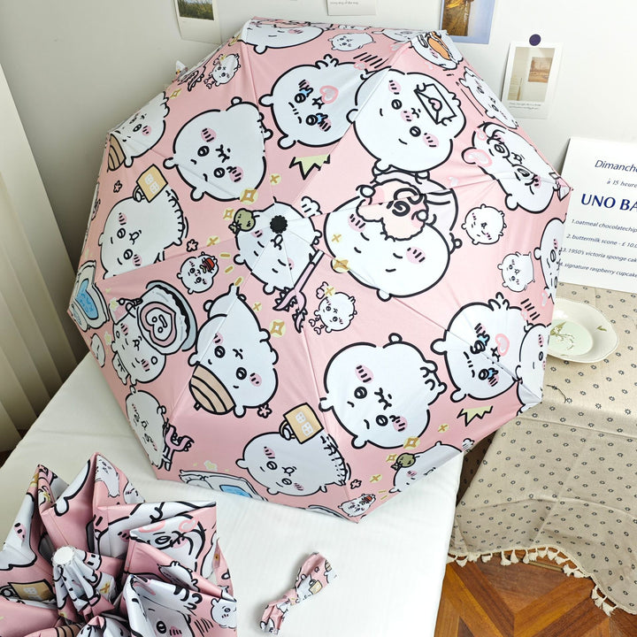 Women's Foldable Umbrella with Humorous Animal Design Stornfield