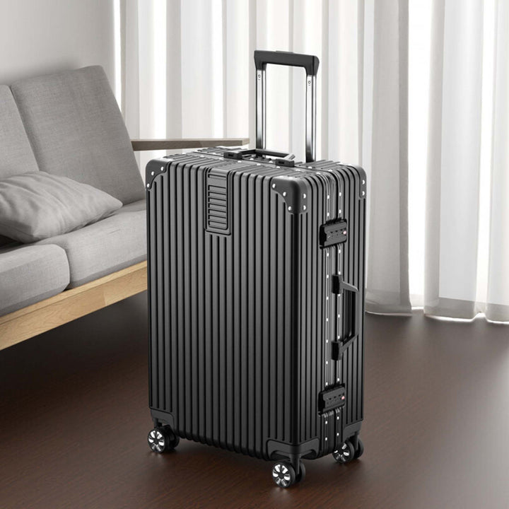 Unisex Multi-Functional Spinner Luggage Stornfield