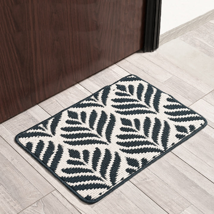Leaf Patterned Anti-Slip Bathroom Mat