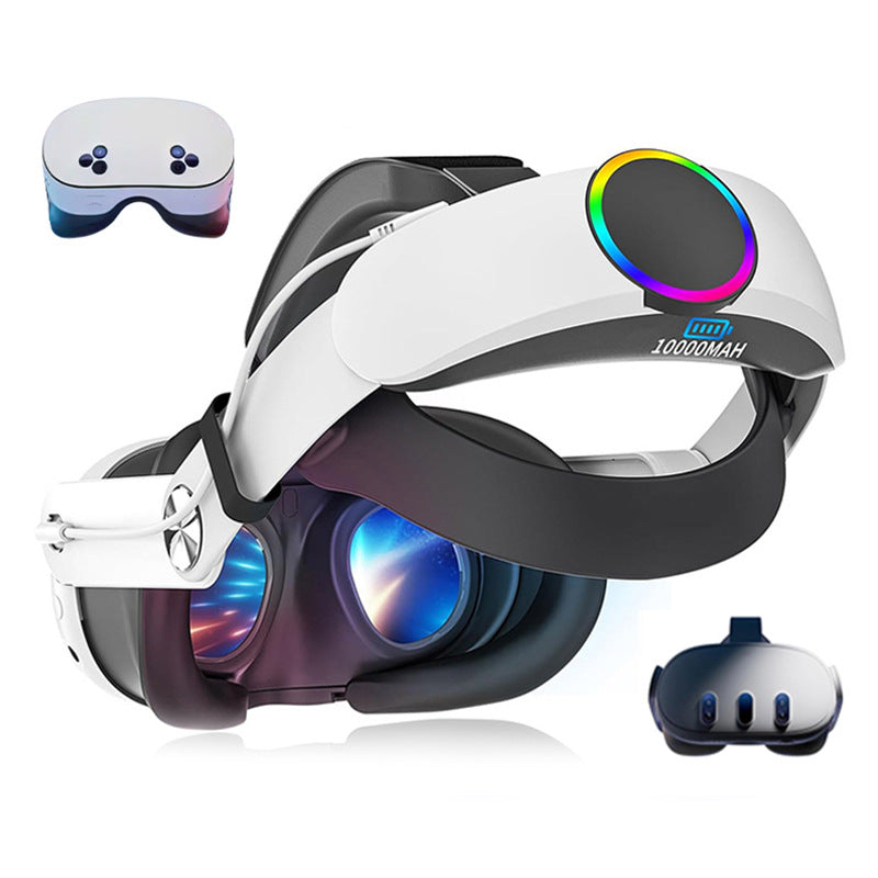 VR headset with integrated cooling technology and high-resolution lenses Stornfield
