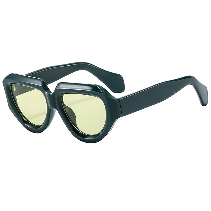 Women's Cat-Eye Sunglasses with Modern Transparent Frame and UV Protection Stornfield