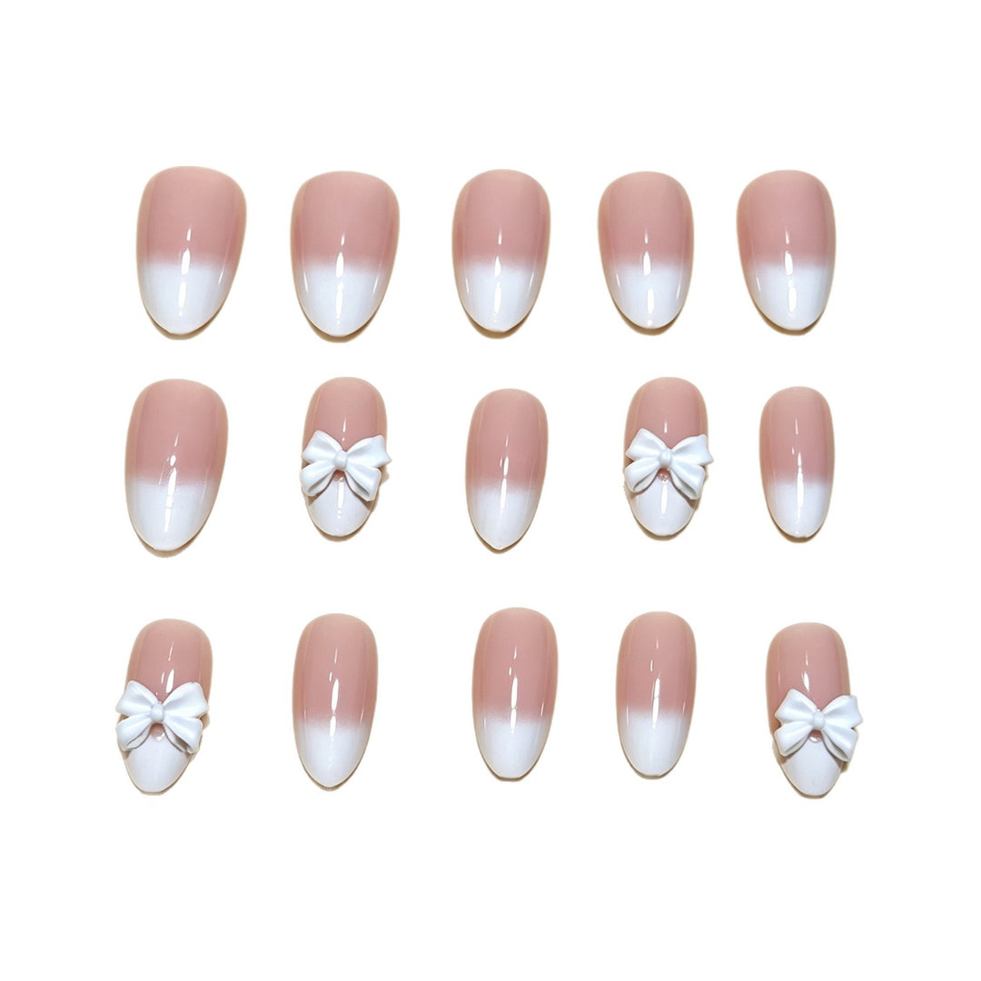 Elegant French Tip Press-On Nail Collection Stornfield