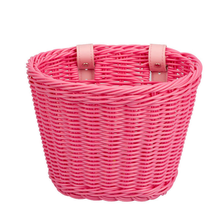 Durable Woven Bicycle Storage Basket Stornfield