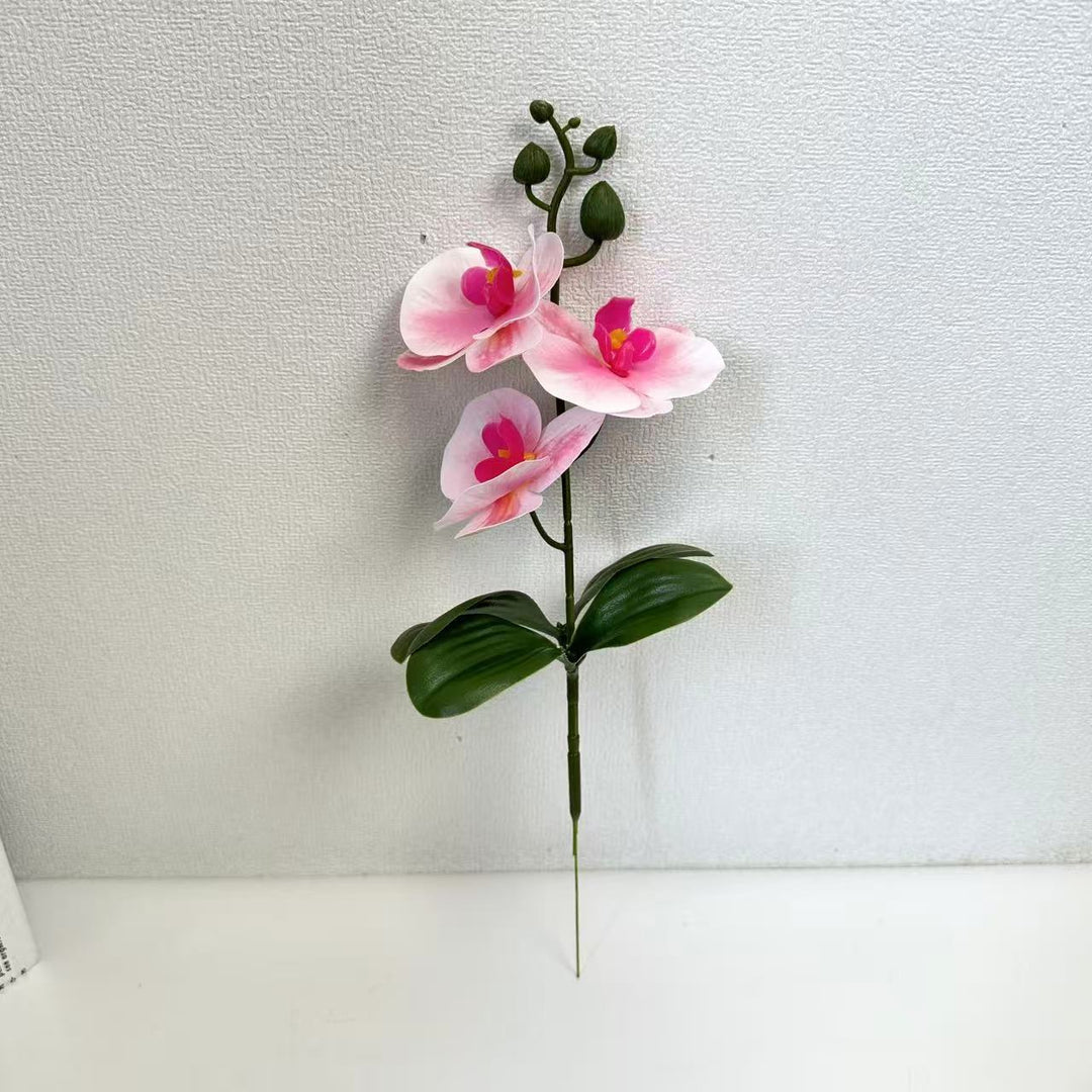 Artificial Orchid Flower Arrangement for Decorative Home Display