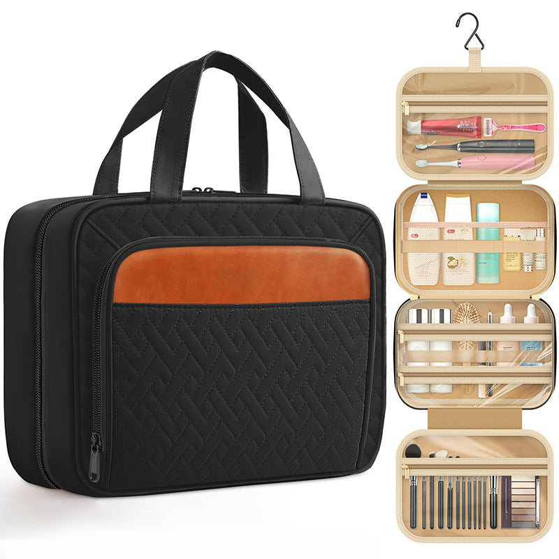 Cosmetic Organizer Bag with Intelligent Interior Layout Stornfield