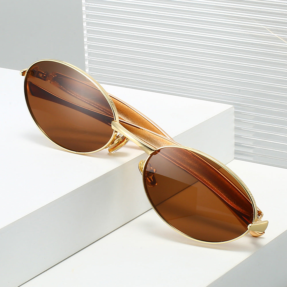 Elegant Oval Frame Sunglasses Stornfield