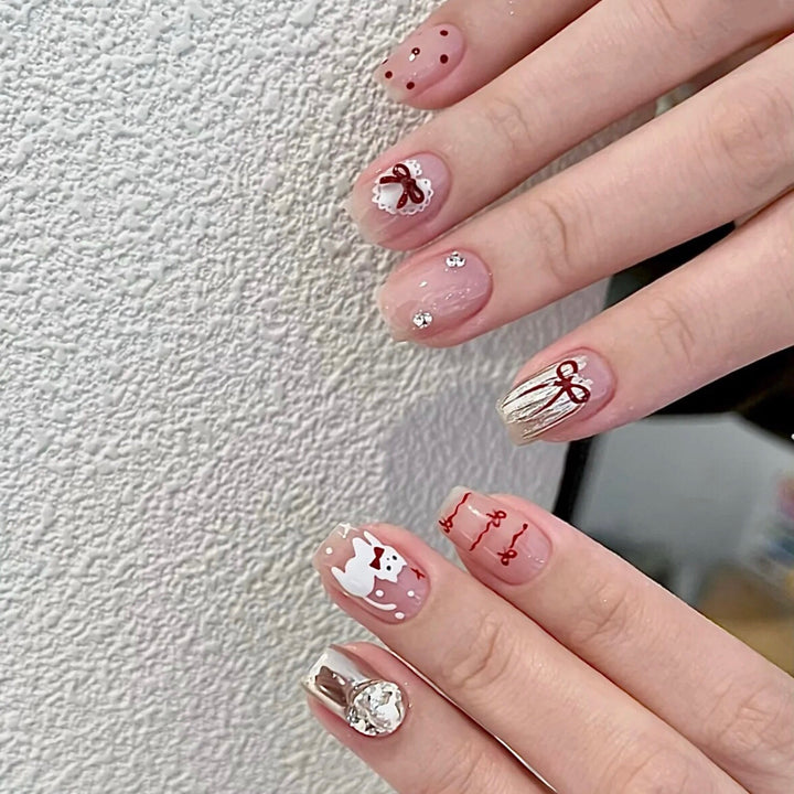 Creative Customizable Press-On Nails