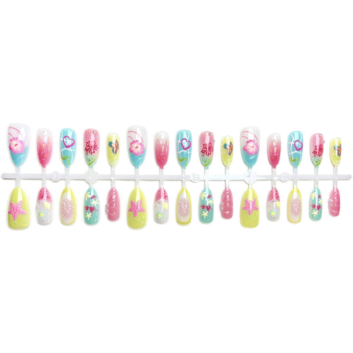 Decorative Press-On Nail Art Set 1790745587