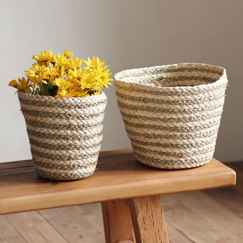 Handwoven storage basket Stornfield
