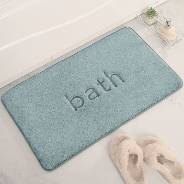 Luxurious Embossed Bath Mat