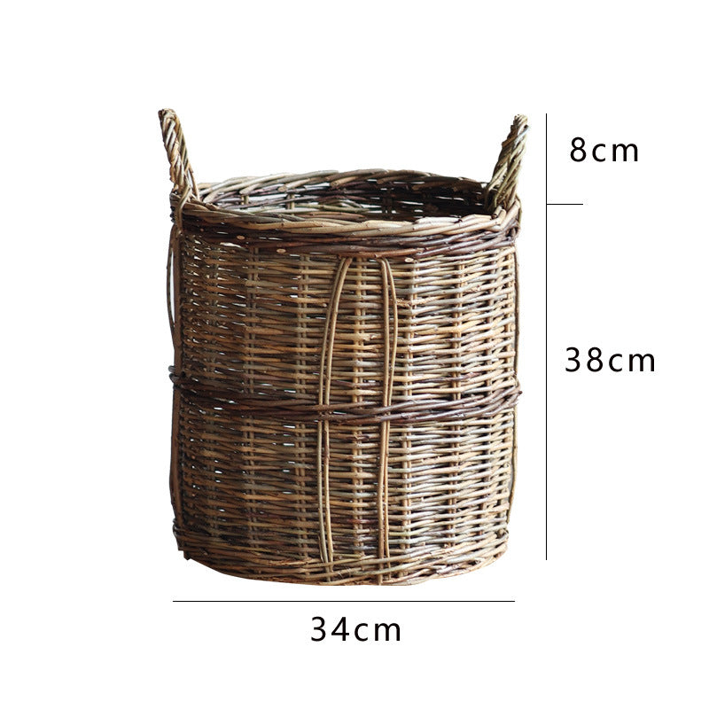 Rustic storage basket Stornfield