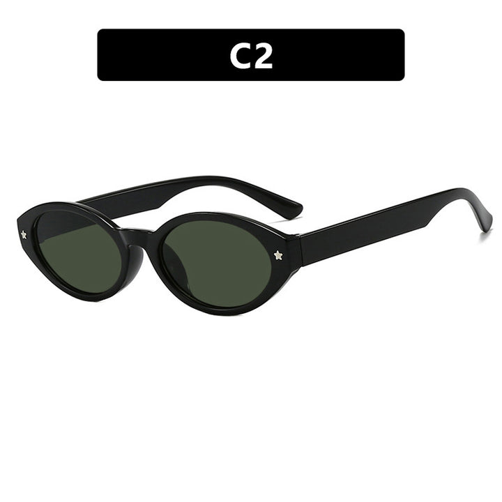 Women's Cat-Eye Sunglasses with Elegant Carry Bag Design Stornfield