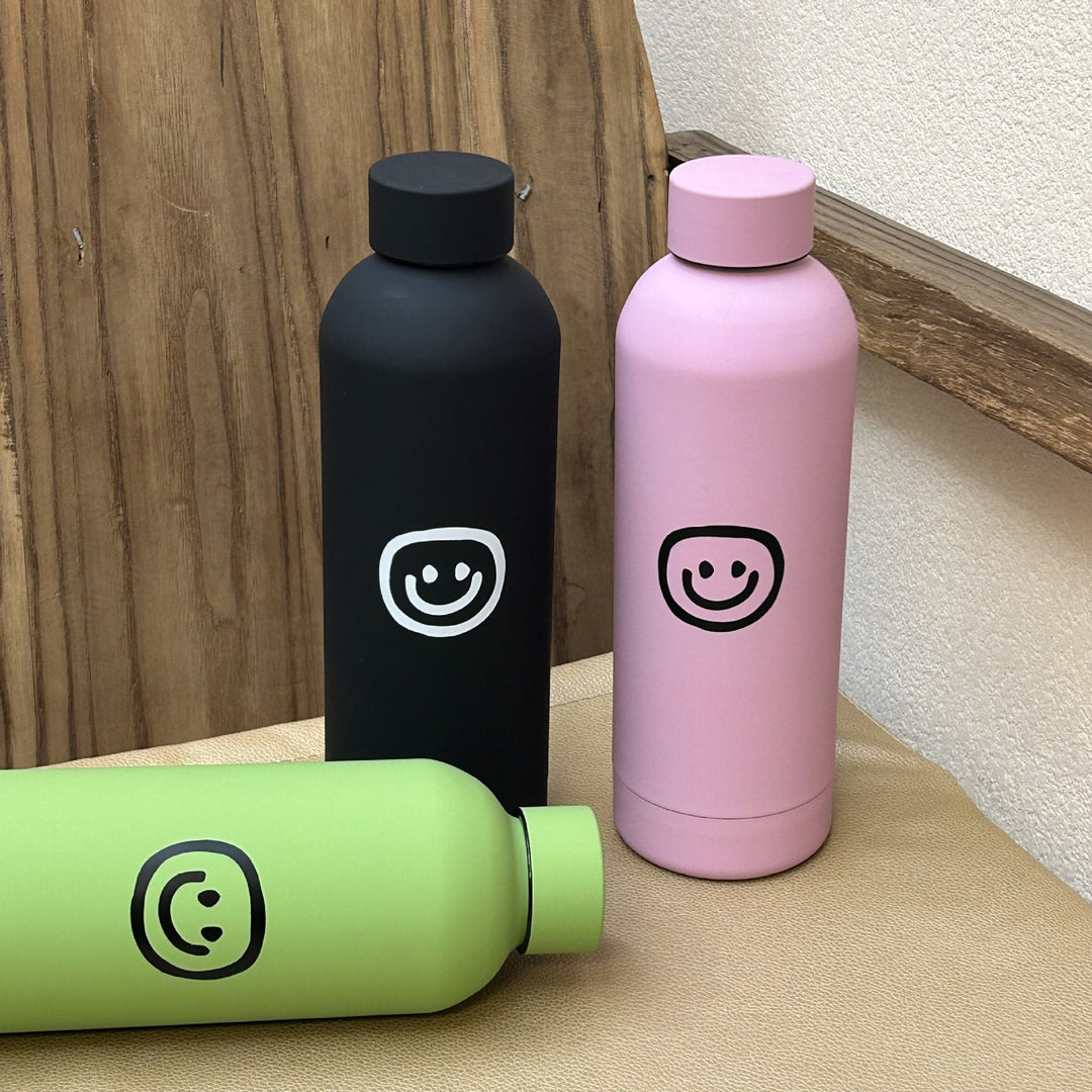 Women's Insulated Bottle with Cheerful Smiley Design Stornfield